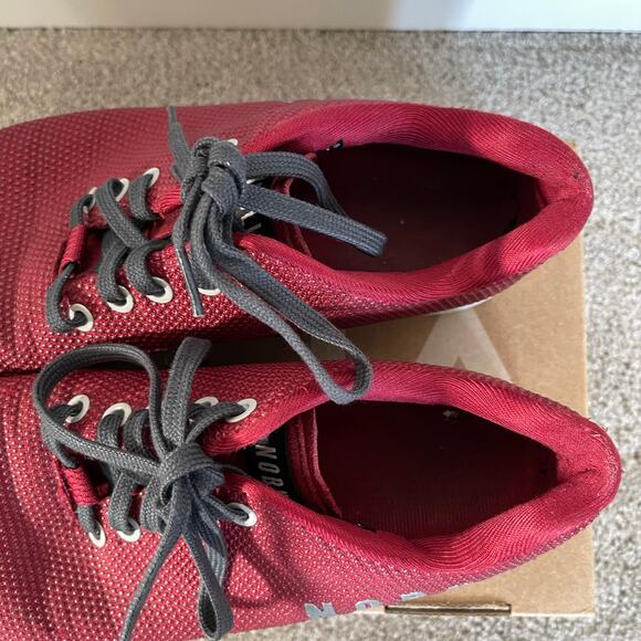 NOBULL Red Trainer Sneakers (Womens 8) - Picture 5 of 9